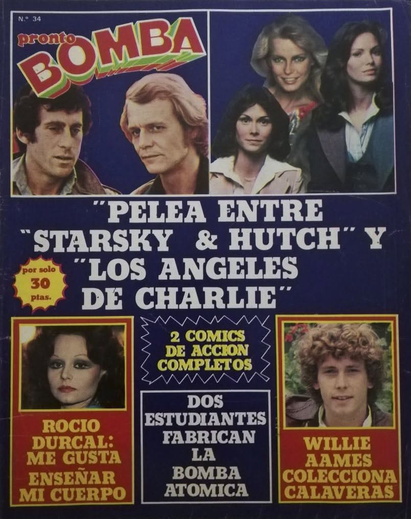 BOMBA magazine side cover Issue 34  May 1980