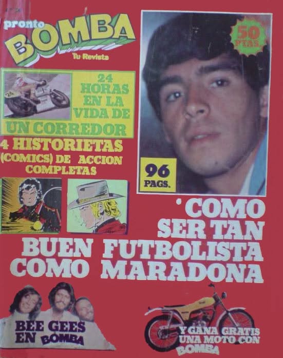 BOMBA magazine side cover Issue 36  June 1980