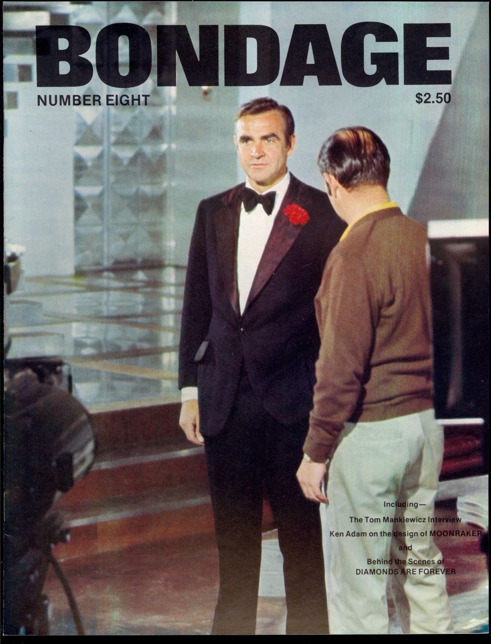 BONDAGE magazine side cover Issue 8  1980
