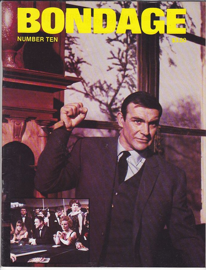 BONDAGE magazine side cover Issue 10  1981