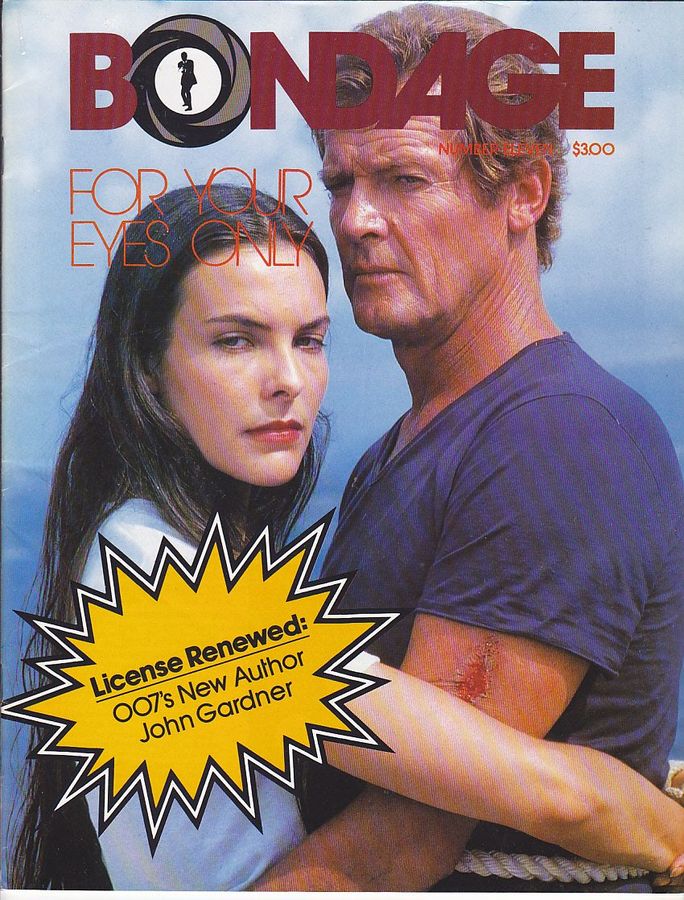 BONDAGE magazine side cover Issue 11  1982