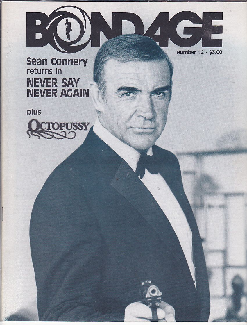 BONDAGE magazine side cover Issue 12  1983