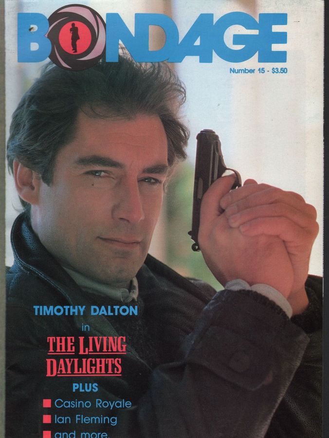 BONDAGE magazine side cover Issue 15 May 1987