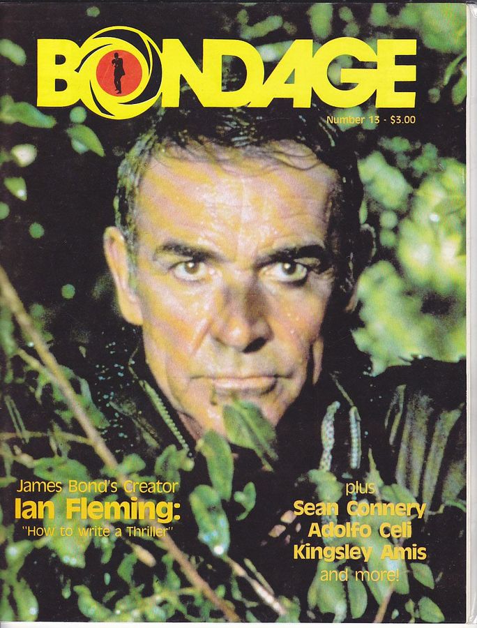 BONDAGE magazine side cover Issue 13  1984