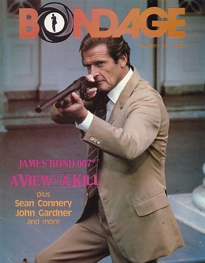 BONDAGE magazine side cover Issue 14  1985