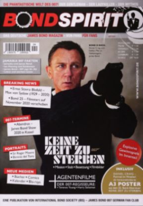 BOND SPIRIT magazine side cover Issue 4   2020