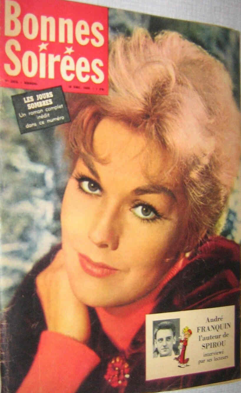 BONNES SOIREES magazine side cover Issue 1975 16 December 1959
