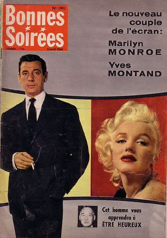 BONNES SOIREES magazine side cover Issue 1991 6 April 1960