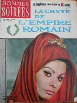 BONNES SOIREES magazine side cover Issue 2200 12 April 1964