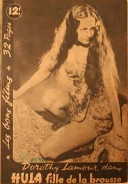 BONS FILMS magazine side cover Issue e  1945