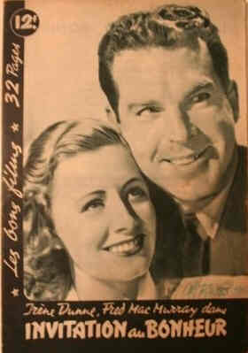 BONS FILMS magazine side cover Issue f  1945