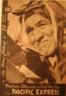BONS FILMS magazine side cover Issue g  1945