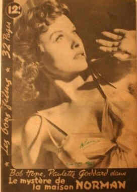 BONS FILMS magazine side cover Issue h  1945