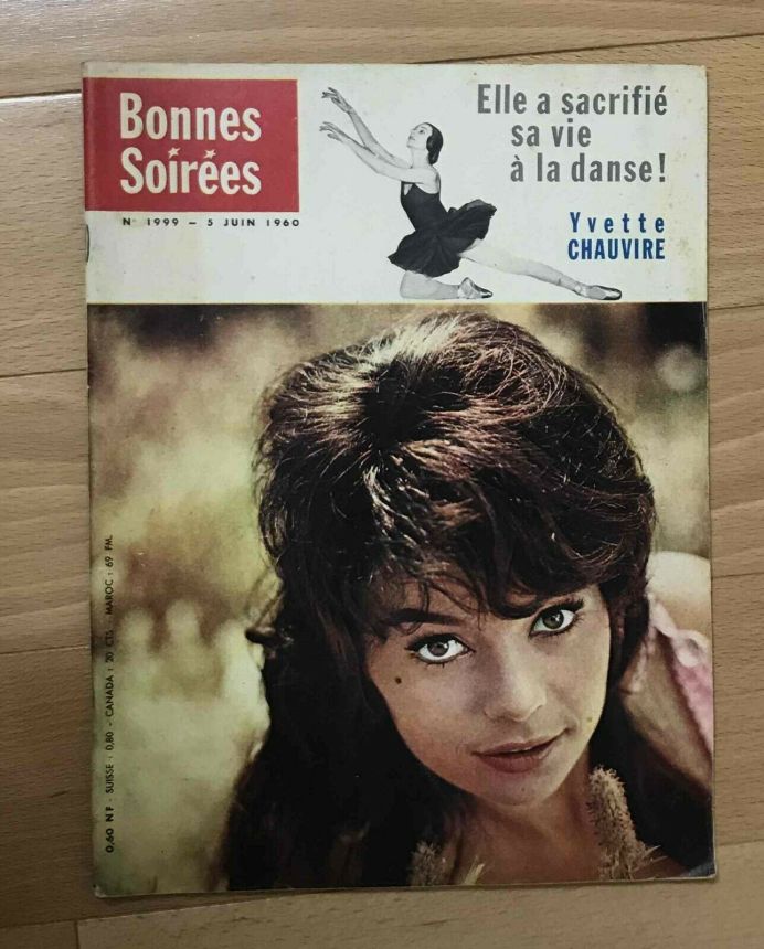 BONNES SOIREES magazine side cover Issue 1999 5 June 1960