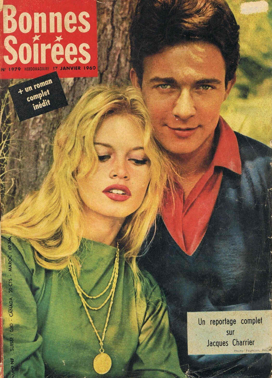 BONNES SOIREES magazine side cover Issue 1979 17 January 1960