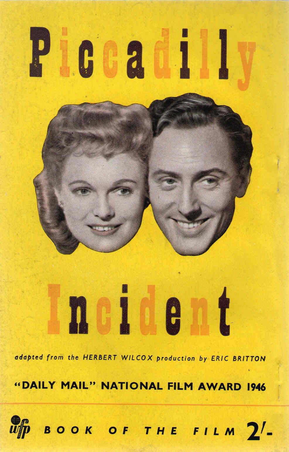 BOOK OF THE FILM magazine side cover Issue 1  1946