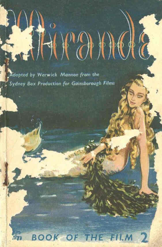 BOOK OF THE FILM magazine side cover Issue 1  1948