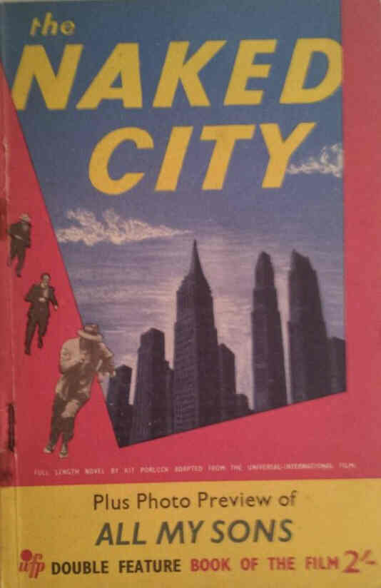 BOOK OF THE FILM magazine side cover Issue 3  1948