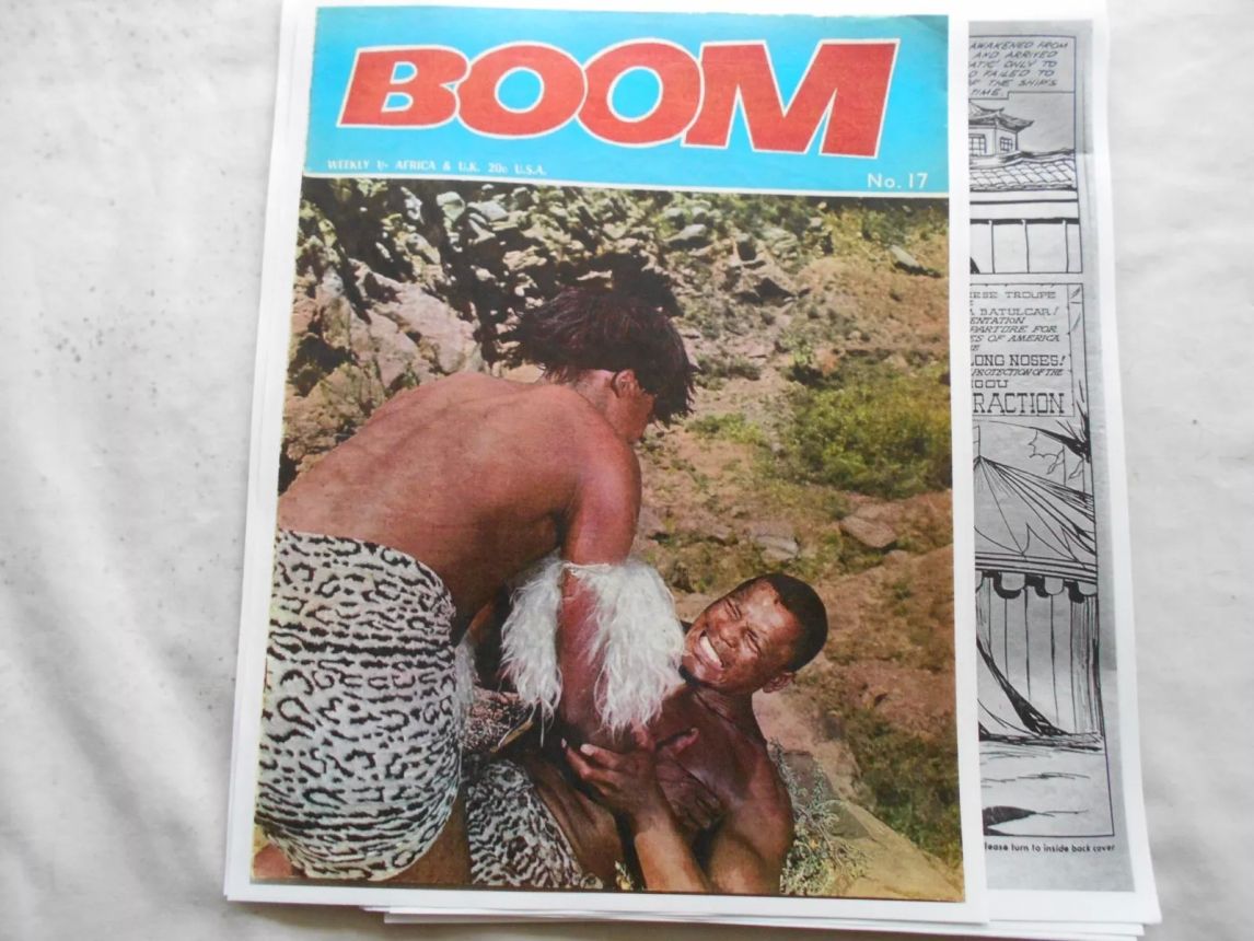 BOOM magazine side cover Issue 17   1969