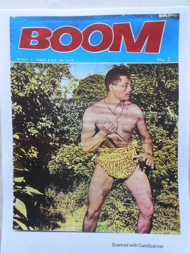 BOOM magazine side cover Issue 2   1969