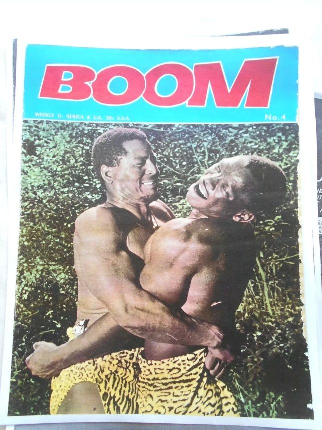 BOOM magazine side cover Issue 4   1969