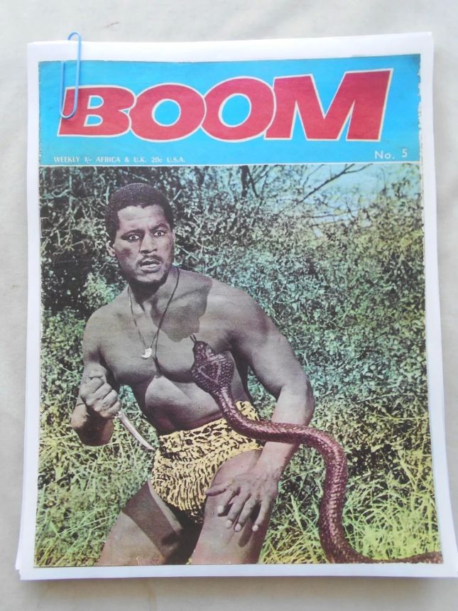 BOOM magazine side cover Issue 5   1969
