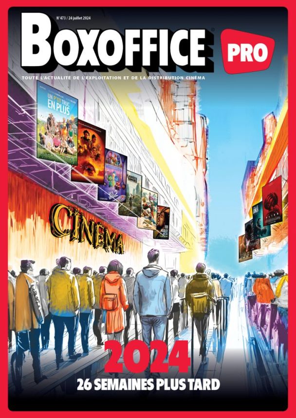 BOXOFFICE PRO magazine side cover Issue 473 24 July 2024
