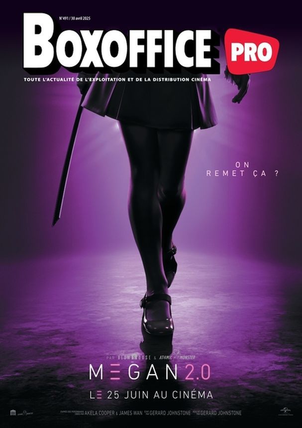 BOXOFFICE PRO magazine side cover Issue 491 30 April 2025