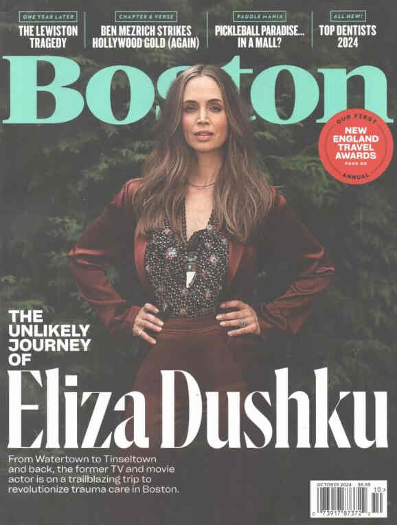 BOSTON magazine side cover  October 2024