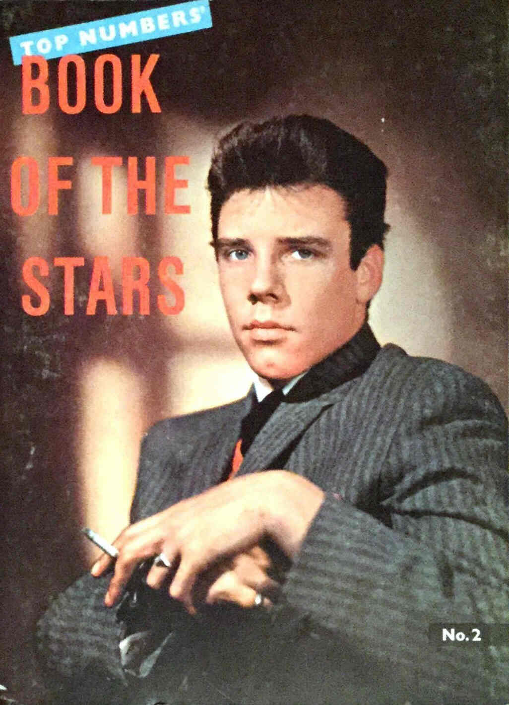 TOP NUMBERS BOOK OF THE STARS magazine side cover Issue 2  1960