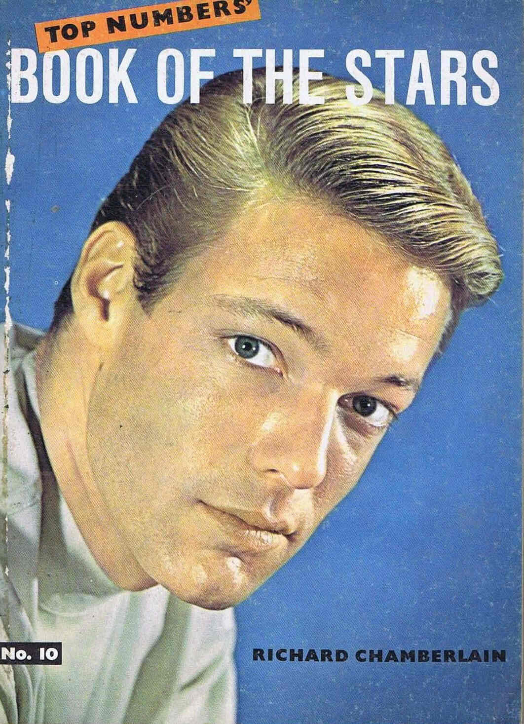 TOP NUMBERS BOOK OF THE STARS magazine side cover Issue 10  1962