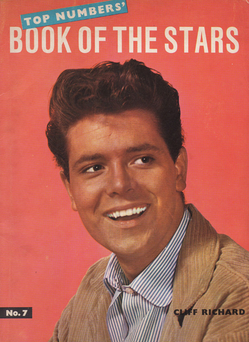 TOP NUMBERS BOOK OF THE STARS magazine side cover Issue 7  1962