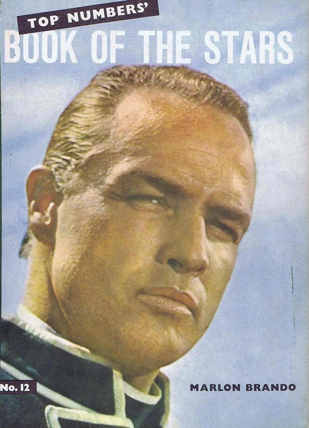TOP NUMBERS BOOK OF THE STARS magazine side cover Issue 12  1963