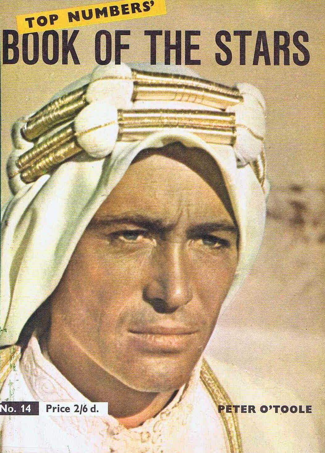 TOP NUMBERS BOOK OF THE STARS magazine side cover Issue 14  1963