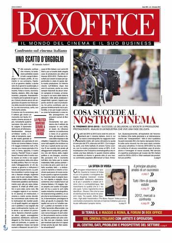 BOX OFFICE magazine side cover Issue 6 30 March 2013