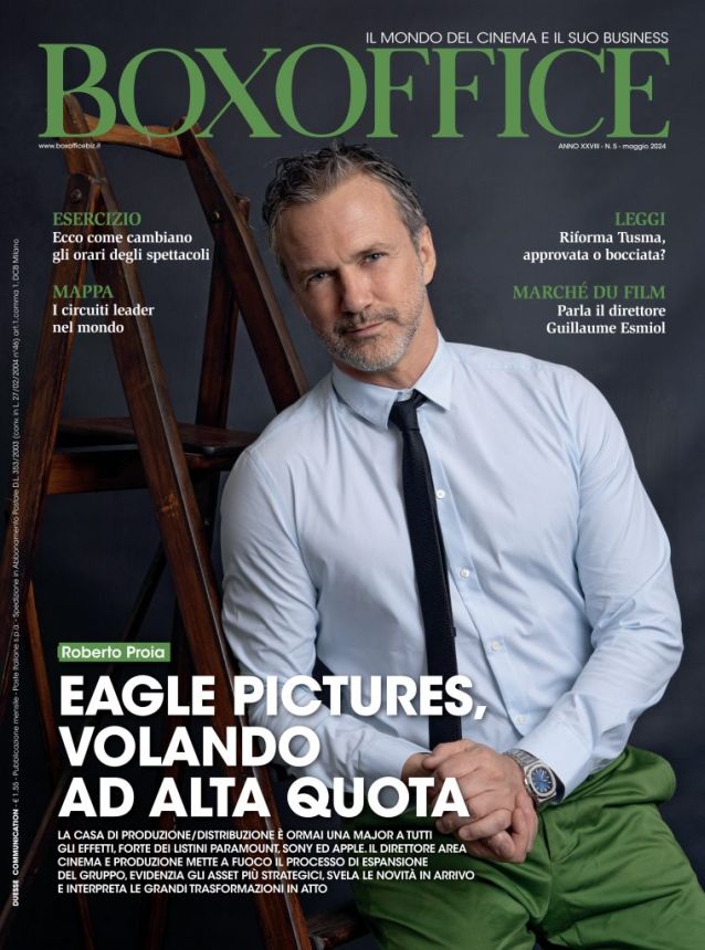 BOX OFFICE magazine side cover  May 2024
