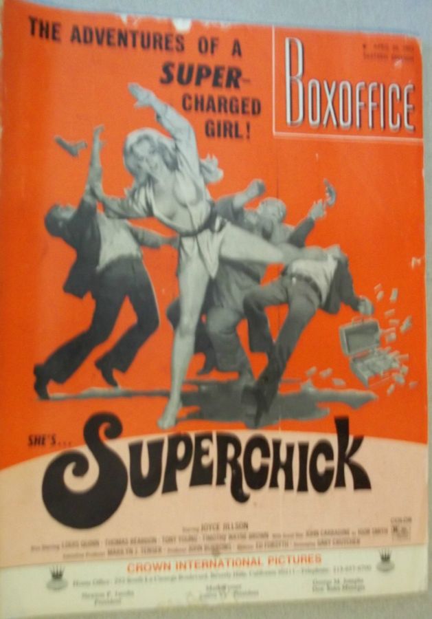 BOXOFFICE magazine side cover 23 April 1973