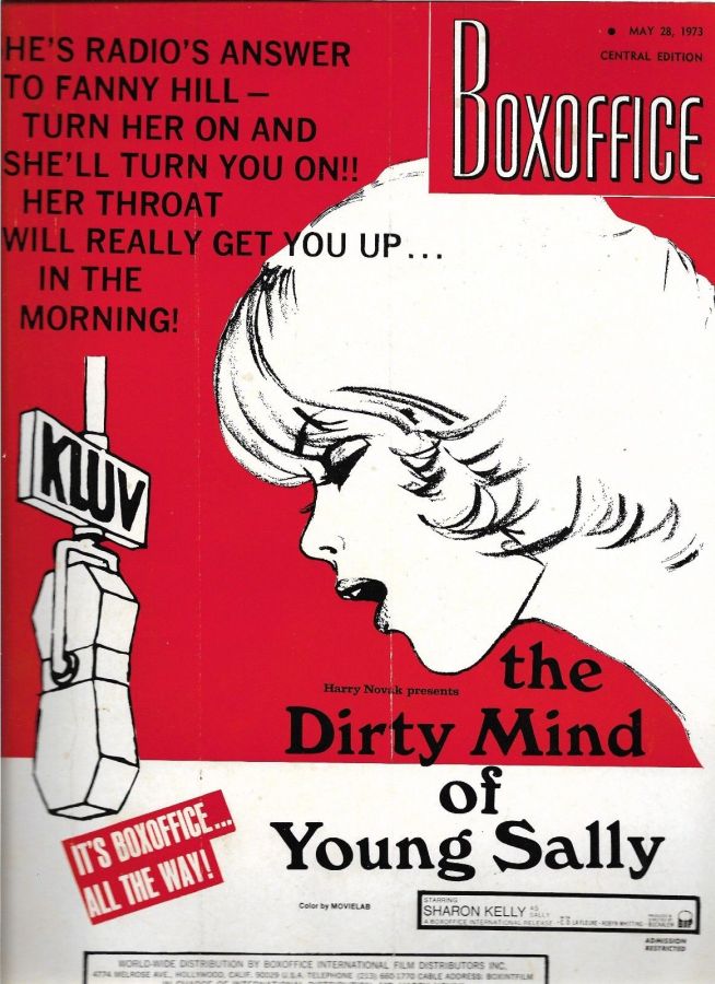 BOXOFFICE magazine side cover 28 May 1973