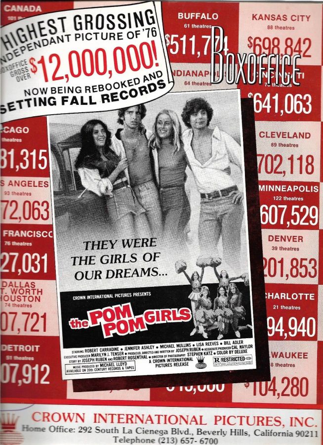 BOXOFFICE magazine side cover 4 October 1976