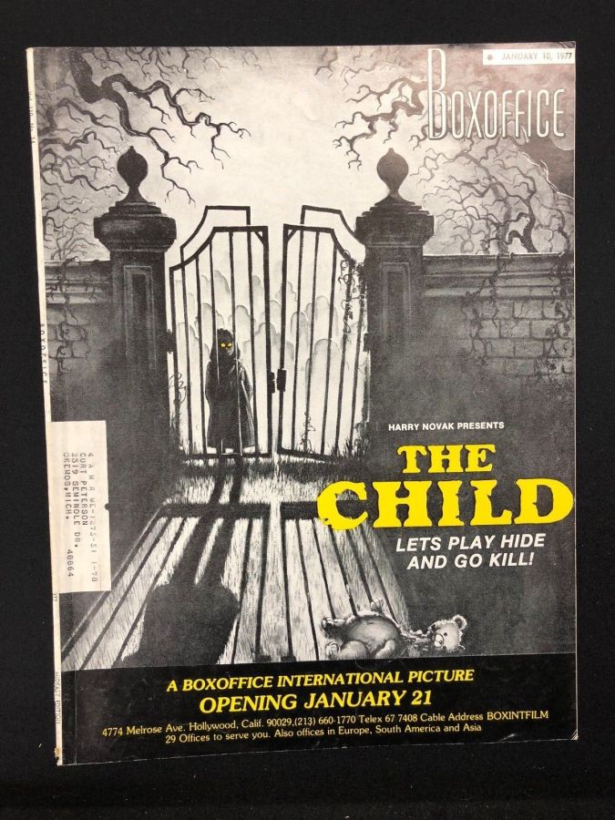 BOXOFFICE magazine side cover 10 January 1977