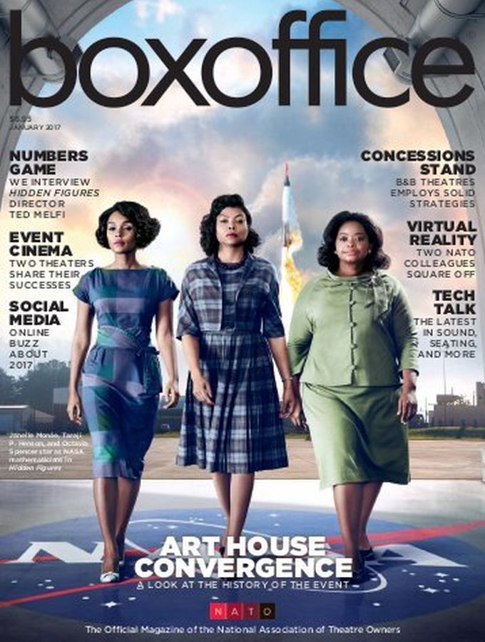 BOXOFFICE magazine side cover  January 2017