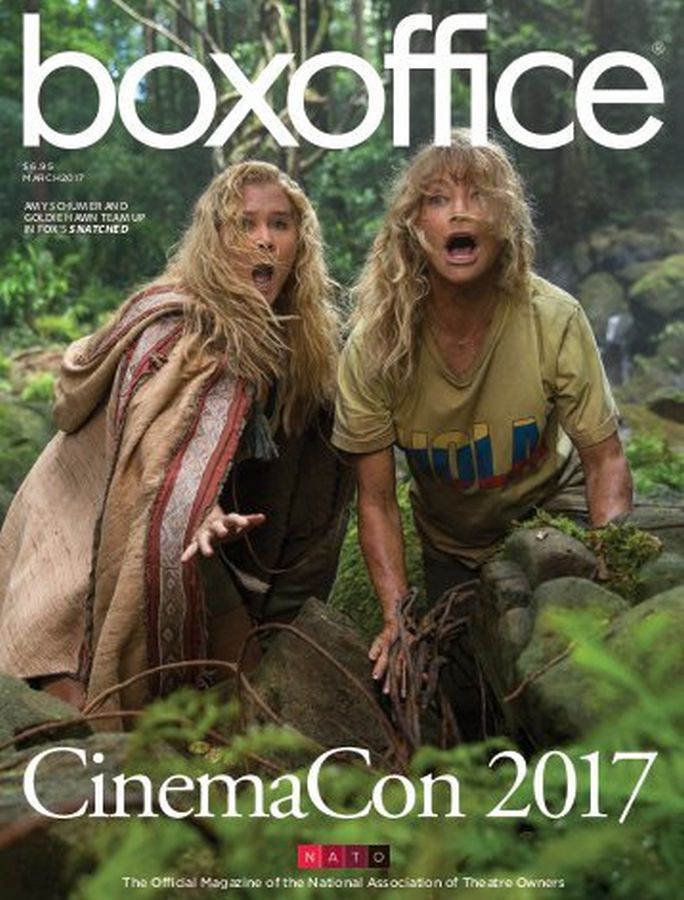 BOXOFFICE magazine side cover  March 2017