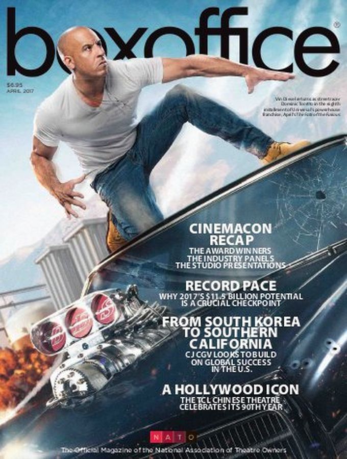 BOXOFFICE magazine side cover  April 2017