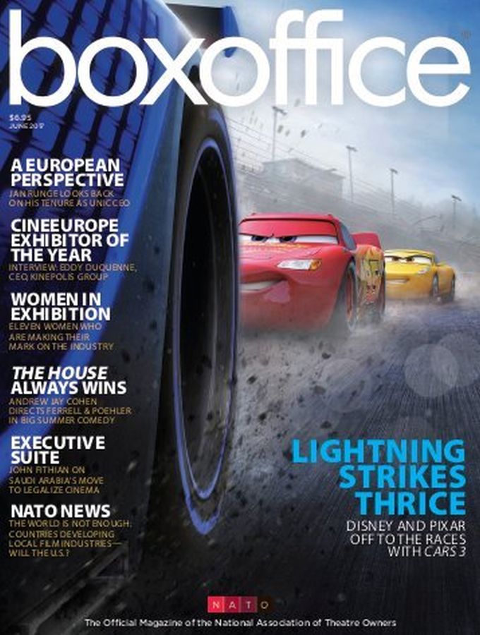 BOXOFFICE magazine side cover  June 2017