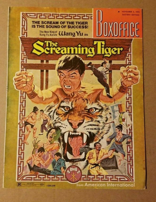 BOXOFFICE magazine side cover 5 November 1973