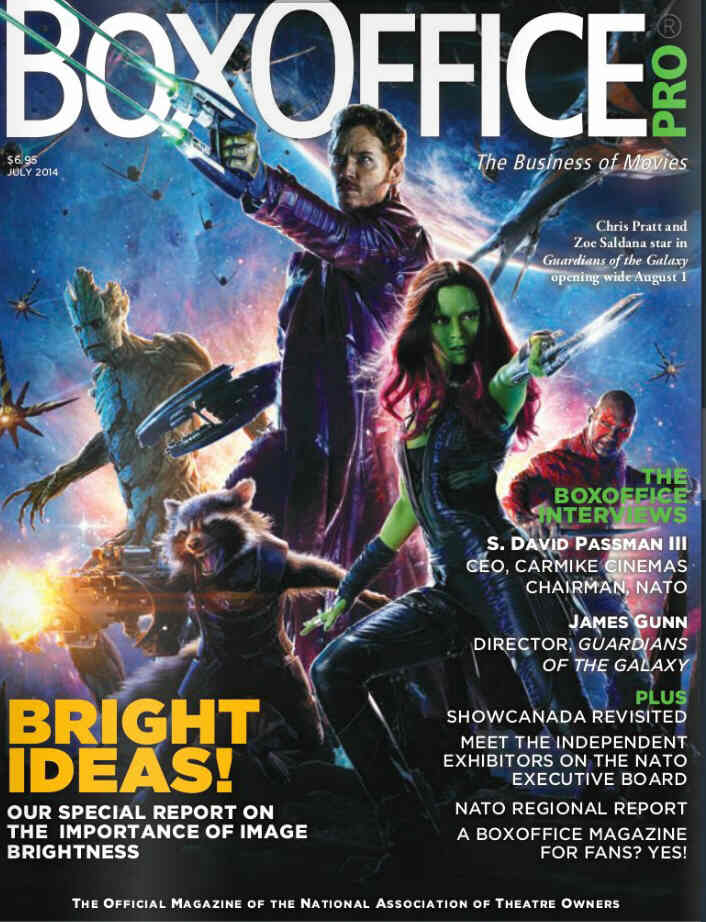 BOXOFFICE magazine side cover July 2014