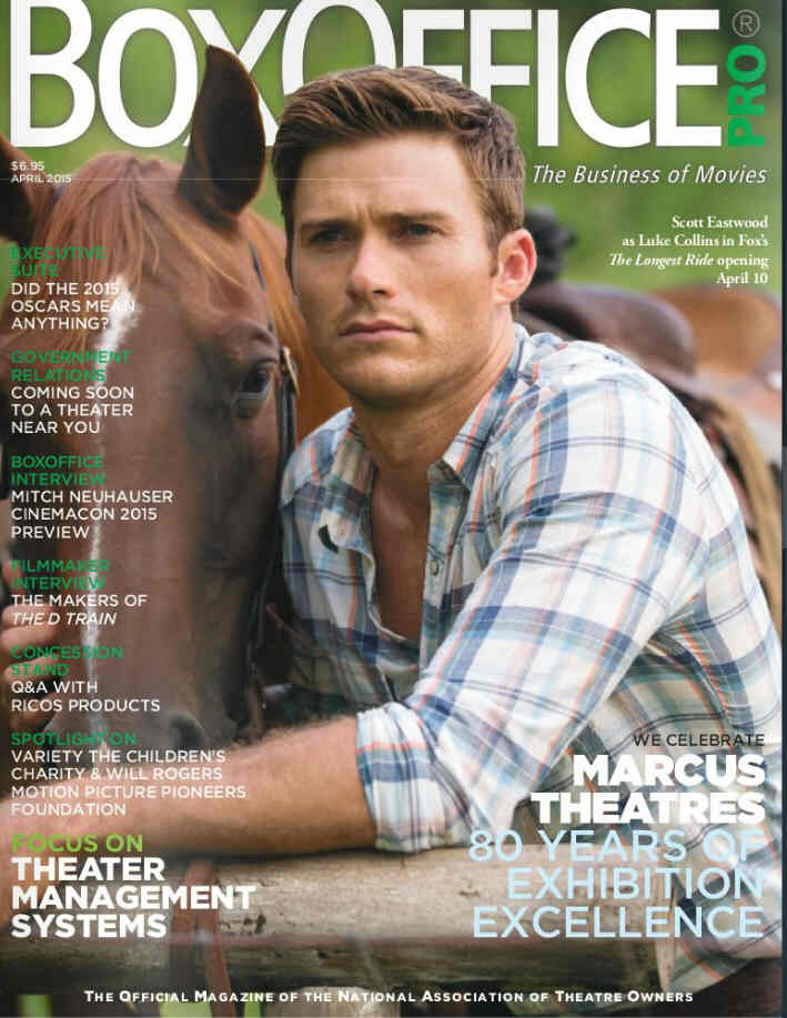BOXOFFICE magazine side cover April 2015