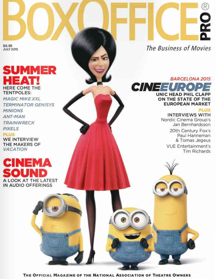 BOXOFFICE magazine side cover July 2015