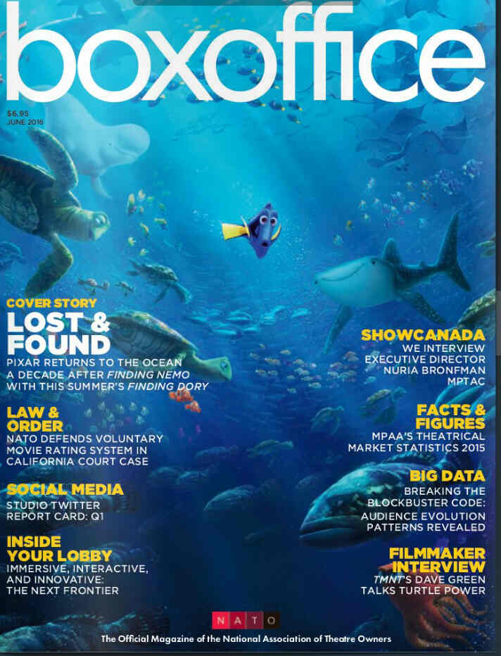 BOXOFFICE magazine side cover June 2016