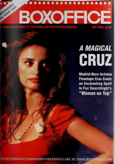 BOXOFFICE magazine side cover May 2000
